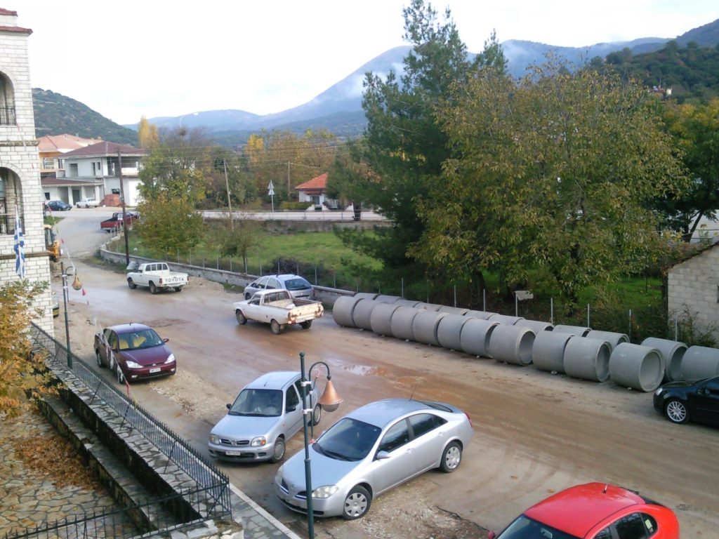 Kατασκευή αποχετευτικού θέση μπόλου