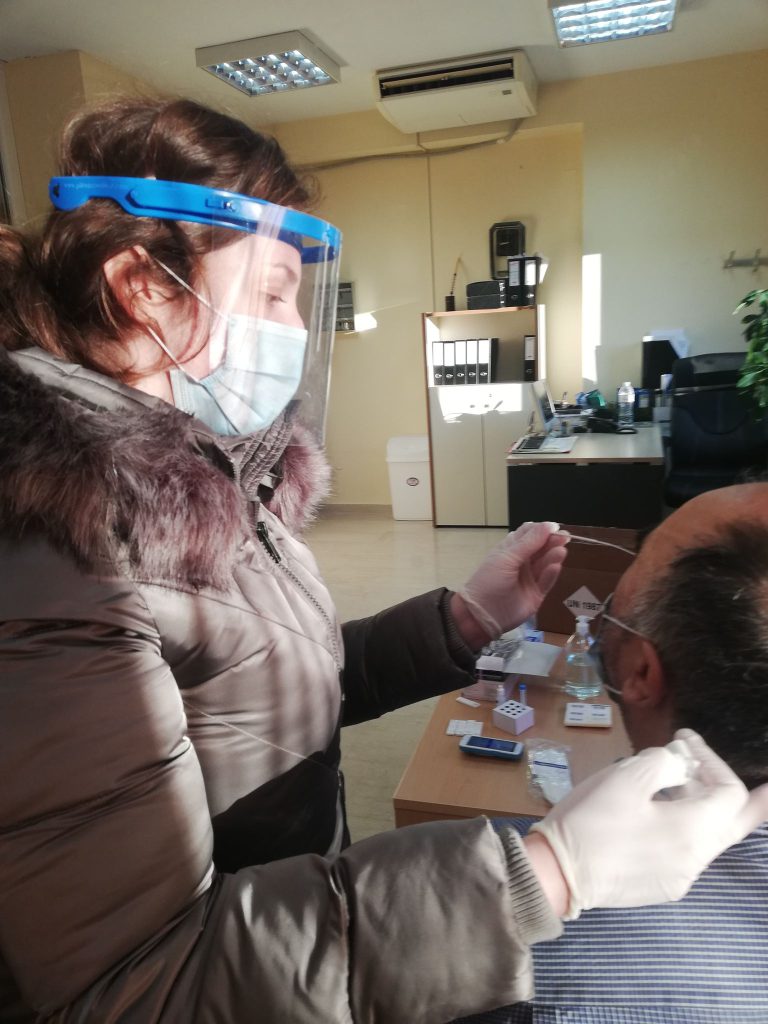 ΡΑΝΤΕΒΟΥ ΓΙΑ RAPID TEST ΑΠΟ ΤΟΝ ΕΟΔΥ