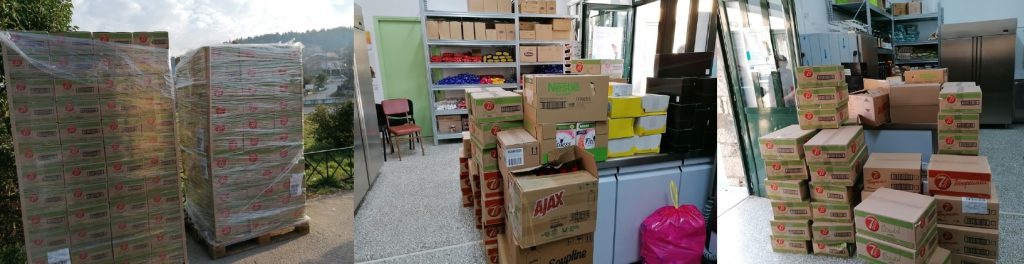 ΣΗΜΑΝΤΙΚΗ ΠΡΟΣΦΟΡΑ ΣΕ ΤΡΟΦΙΜΑ ΚΑΙ ΕΙΔΗ ΠΡΩΤΗΣ ΑΝΑΓΚΗΣ ΑΠΟ ΤΗΝ ΤΡΑΠΕΖΑ ΤΡΟΦΙΜΩΝ ΘΕΣΣΑΛΟΝΙΚΗΣ
