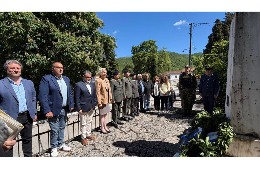 Τιμή και Μνήμη στον Ήρωα Χατζημιχάλη Νταλιάνη στο Δελβινάκι